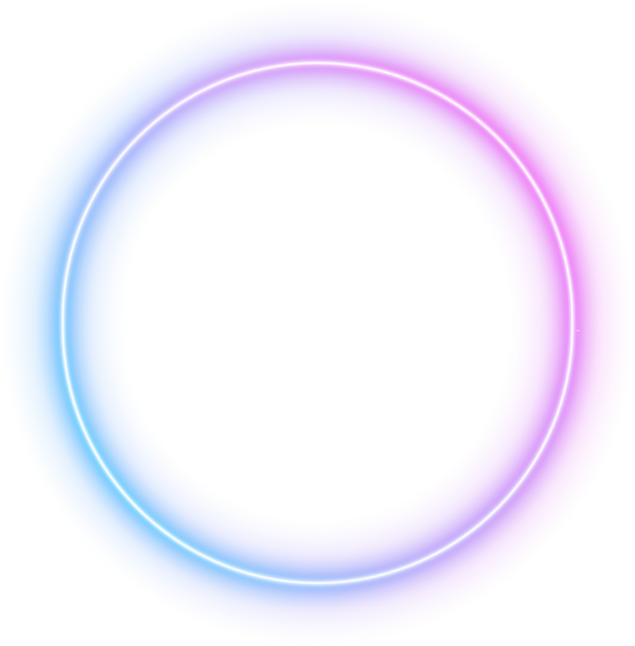 Gradient Neon Circle